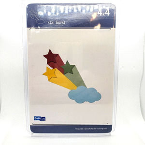 QuicKutz 4 x 4 STARBURST Die REV-0189 NEW Scrapbooking Die